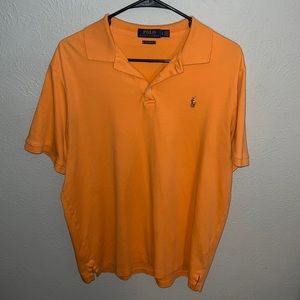 Ralph Lauren classic fit polo- orange size large